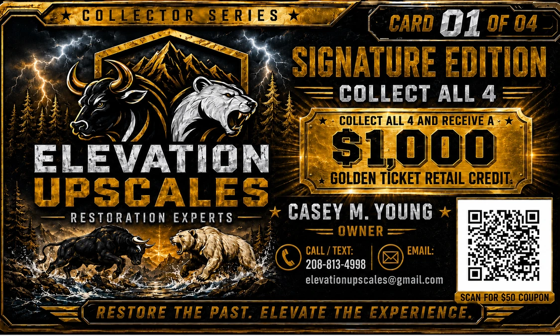 Elevation UpScales Signature Edition collector card