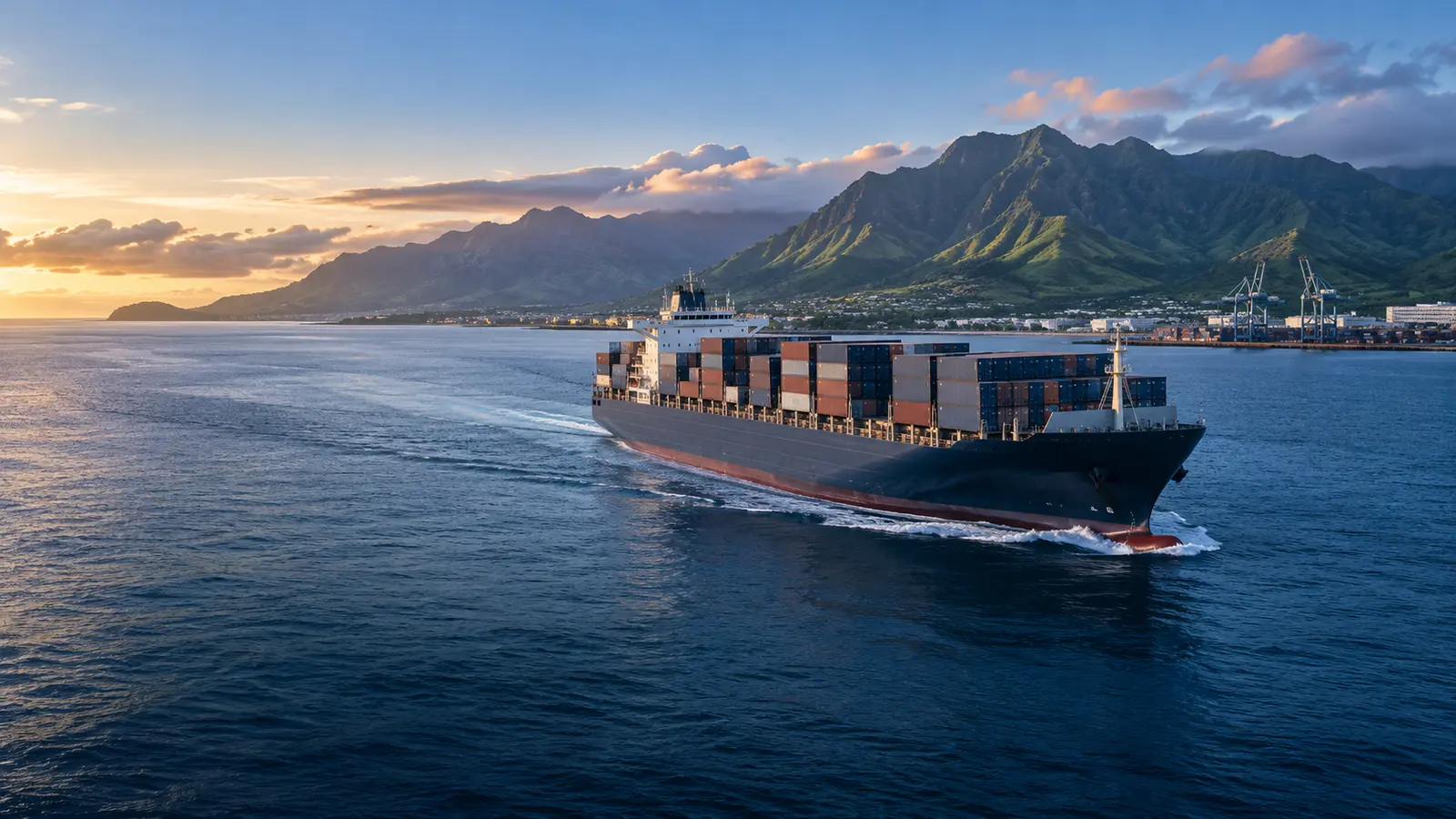 Hawaii freight route